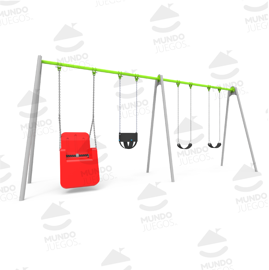 Ordenar Mobiliario JI09.13 - HAMACA CUÁDRUPLE INCLUSIVA